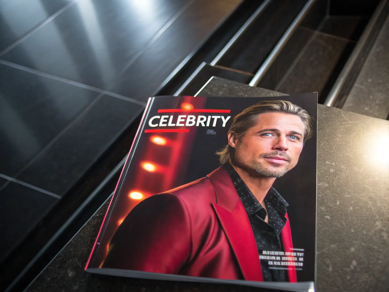 A vibrant magazine cover featuring a celebrity interview, showcasing the in-depth profiles and exclusive content found within Hollywood Weekly Magazine.
