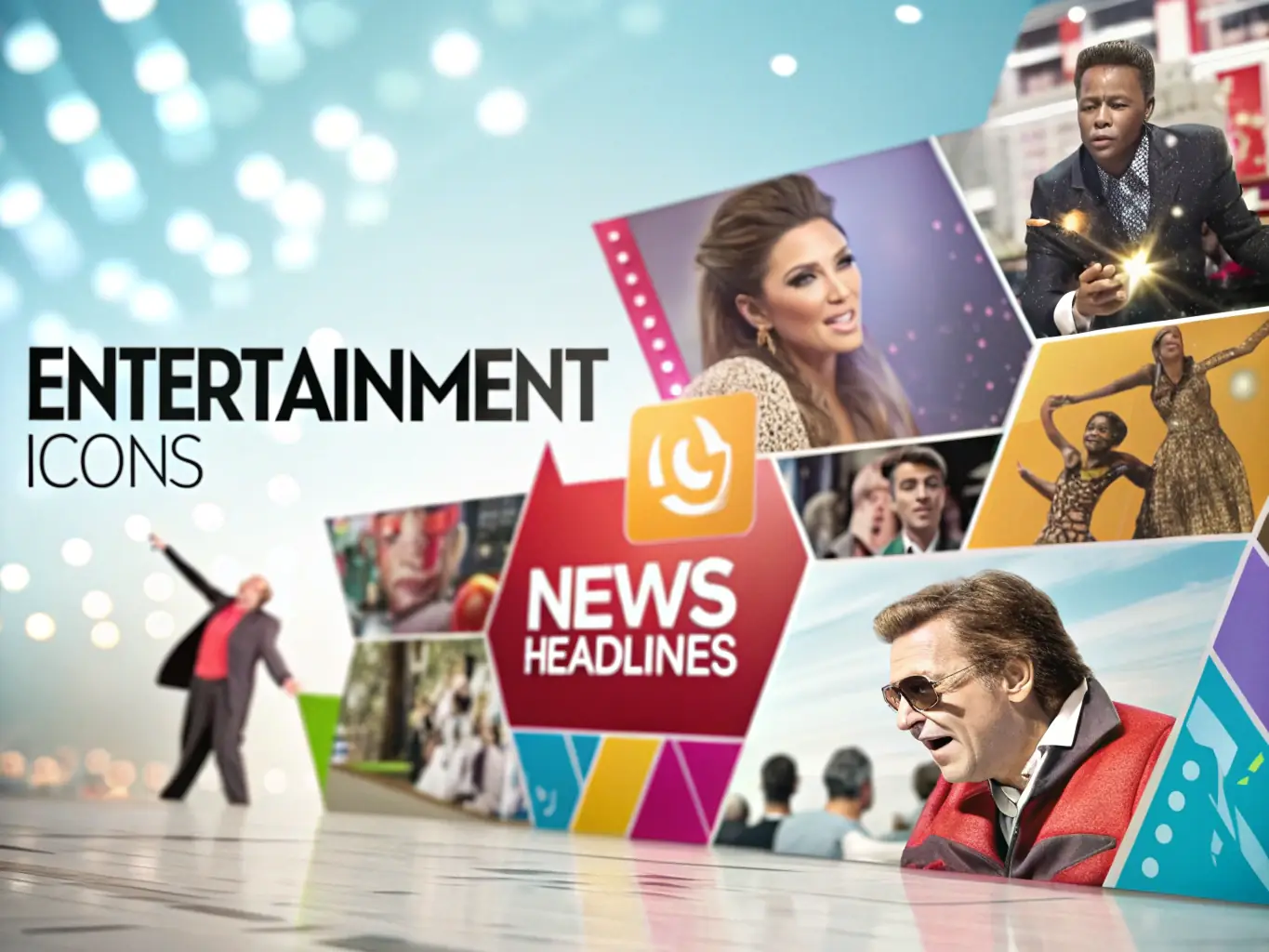 A collage of various Hollywood Weekly Magazine covers featuring celebrity interviews and event coverage, illustrating the magazine's diverse content and appeal.